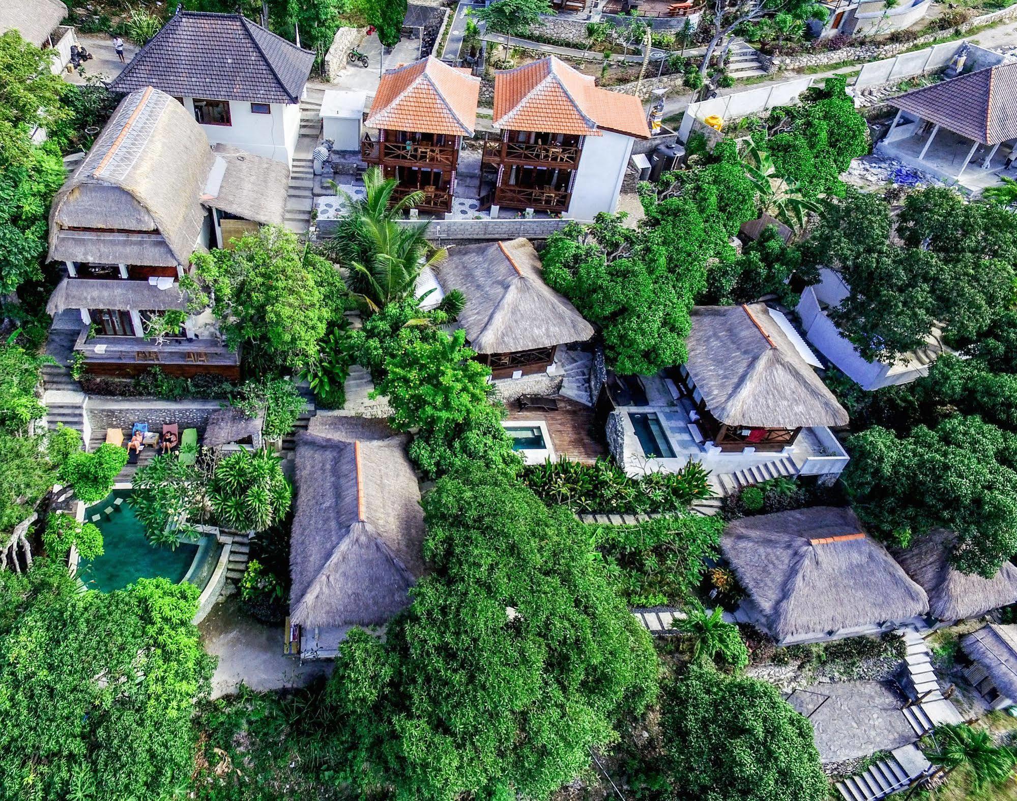 Twin Island Villas & Dive Resort Lembongan Exteriör bild